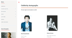 Desktop Screenshot of celebrityautographs.nl